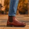 Tommy Bowe Craven Leather Chelsea Boot - Hickory